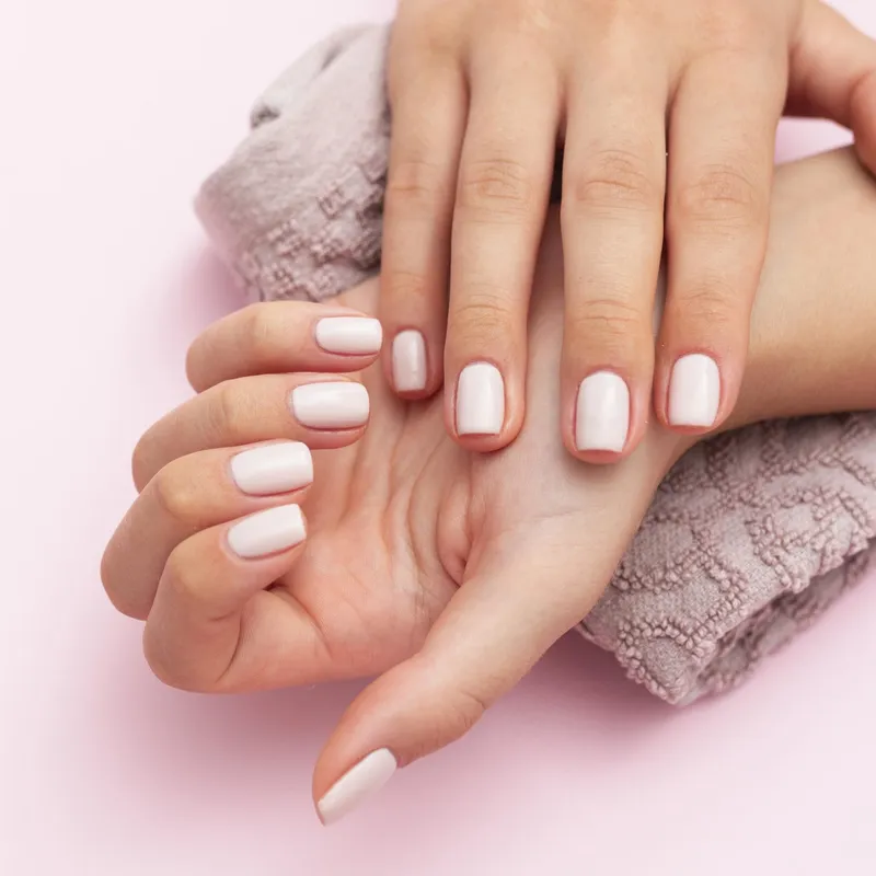 Beautiful manicured nails